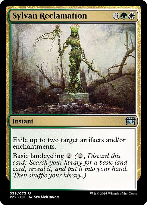 Sylvan Reclamation - Treasure Chest Uncommon Card