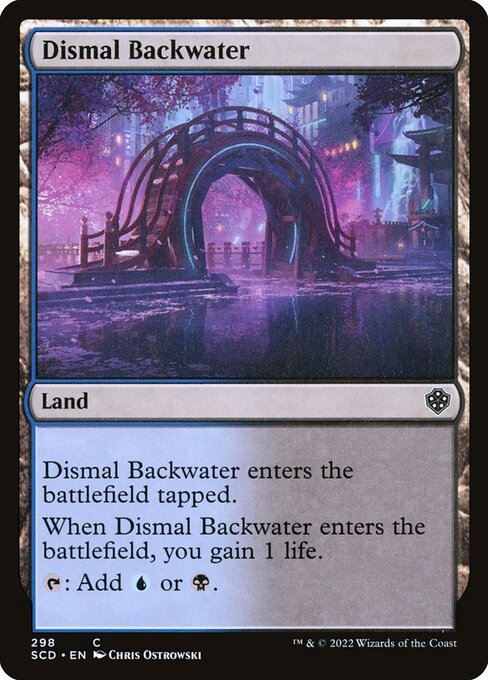 Dismal Backwater - Starter Commander Decks Common Card