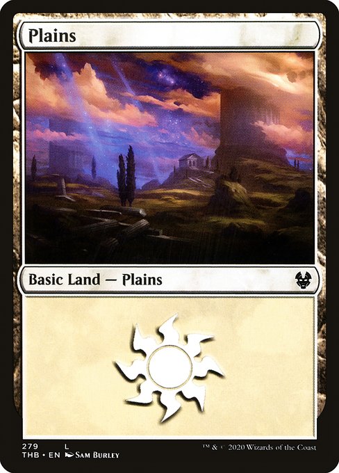 Plains - Theros Beyond Death Common Card