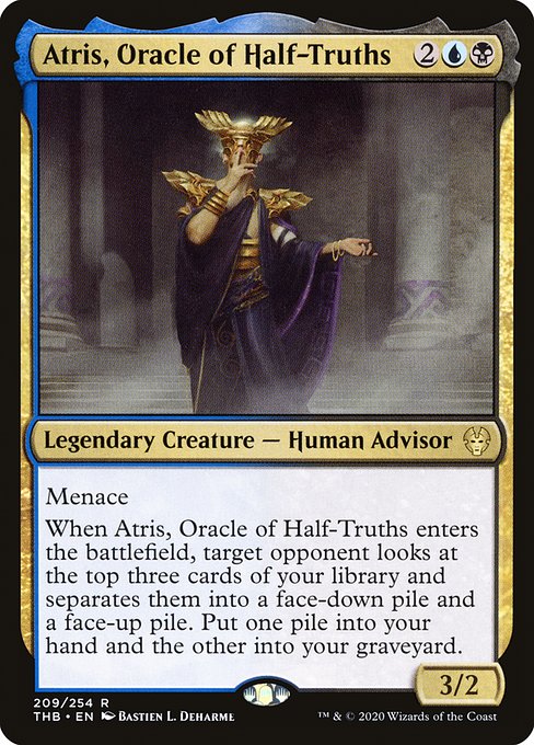 Atris, Oracle of Half-Truths - Theros Beyond Death Rare Card