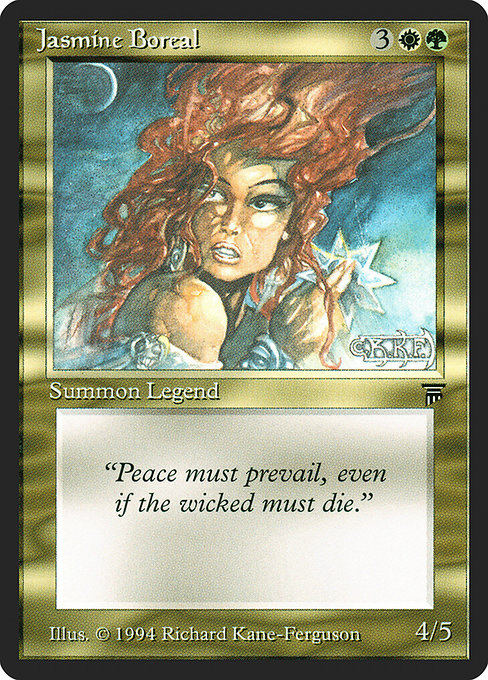 Jasmine Boreal - Legends Uncommon Card