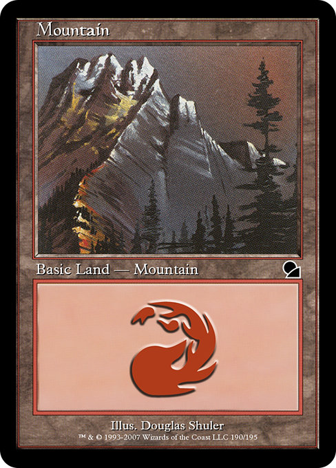 Mountain - Masters Edition Common Card