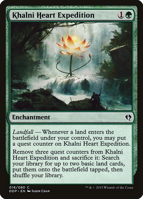 Khalni Heart Expedition - Duel Decks: Zendikar vs. Eldrazi Common Card