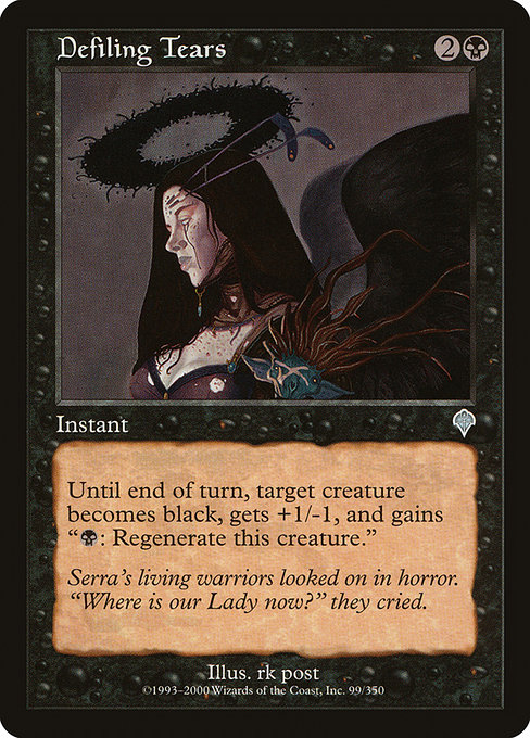 Defiling Tears - Invasion Uncommon Card
