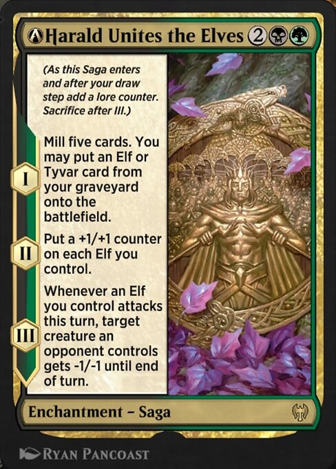 A-Harald Unites the Elves - Kaldheim Rare Card