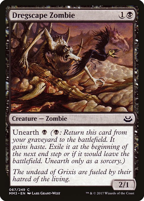 Dregscape Zombie - Modern Masters 2017 Common Card