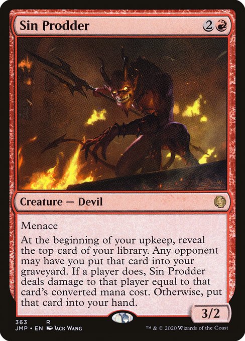 Sin Prodder - Jumpstart Rare Card
