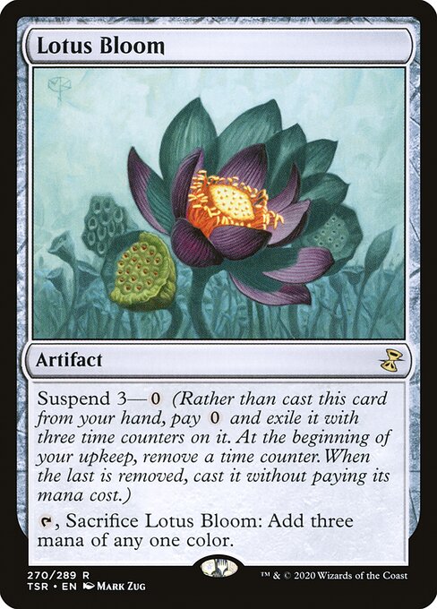 Lotus Bloom - Time Spiral Remastered Rare Card