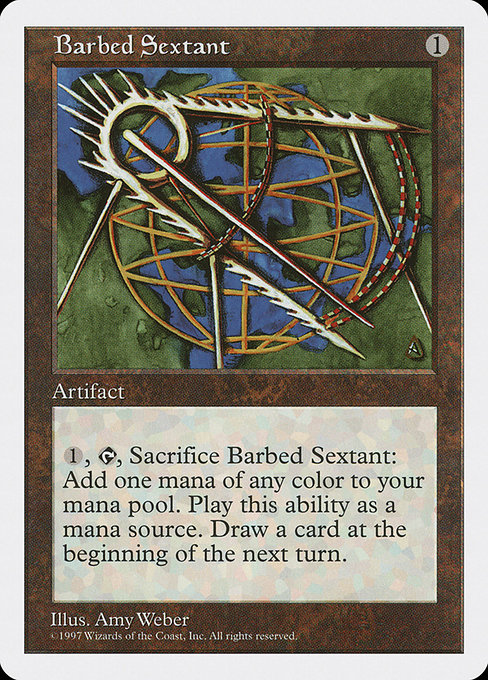 Barbed Sextant - Fifth Edition Common Card