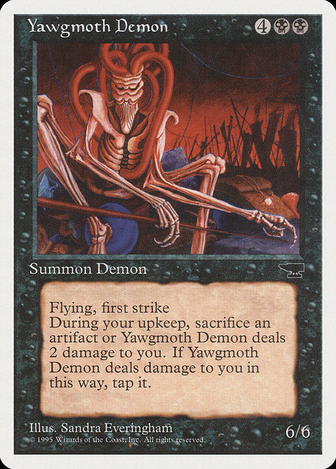 Yawgmoth Demon - Chronicles Rare Card