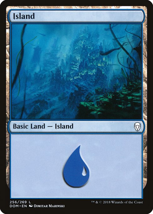 Island - Dominaria Common Card