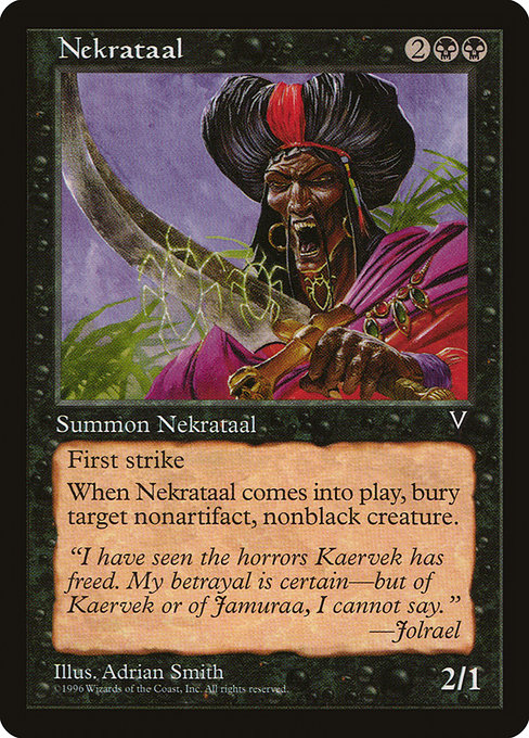 Nekrataal - Visions Uncommon Card
