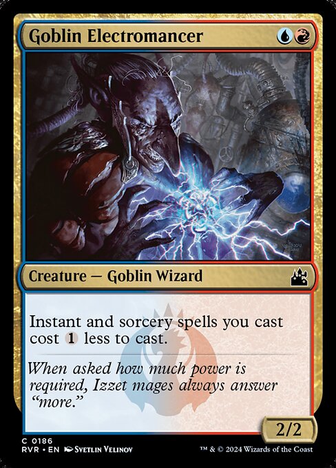 Goblin Electromancer - Ravnica Remastered Common Card