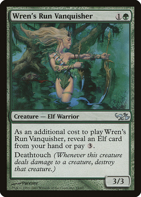 Wren's Run Vanquisher - Duel Decks: Elves vs. Goblins Uncommon Card