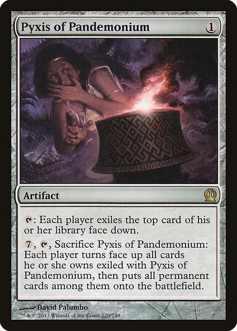 Pyxis of Pandemonium - Theros Rare Card