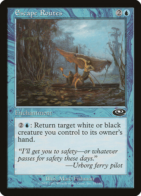 Escape Routes - Planeshift Common Card