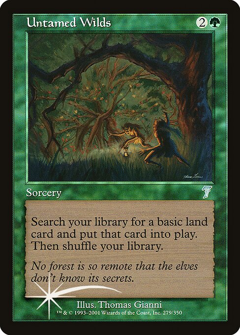 Untamed Wilds - Seventh Edition Uncommon Card