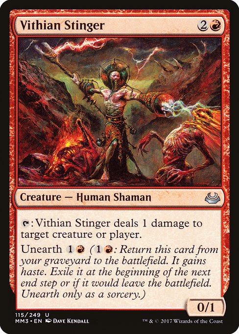 Vithian Stinger - Modern Masters 2017 Uncommon Card