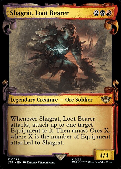 Shagrat, Loot Bearer - The Lord of the Rings: Tales of Middle-earth Rare Card