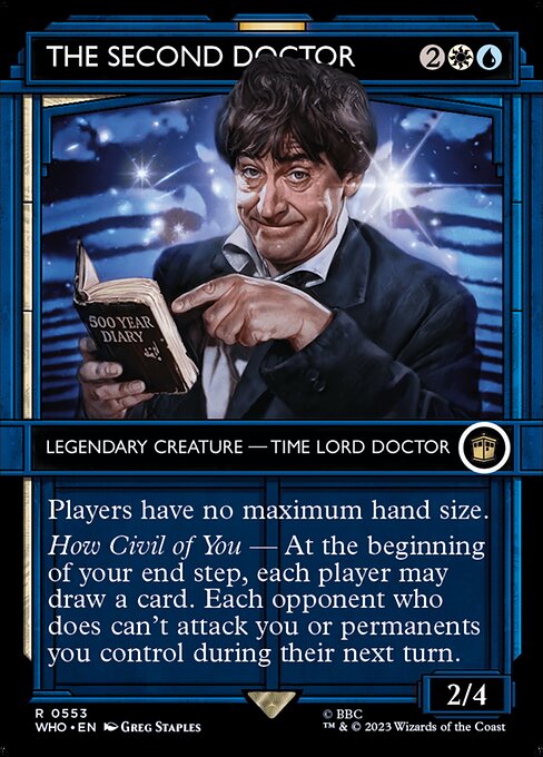 The Second Doctor - Doctor Who Rare Card