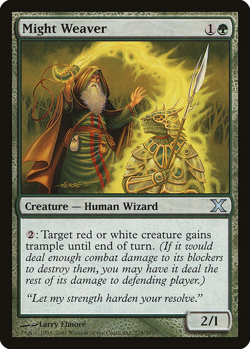 Might Weaver - Tenth Edition Uncommon Card