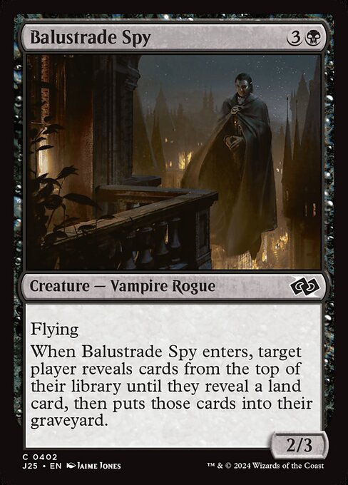 Balustrade Spy - Foundations Jumpstart Common Card