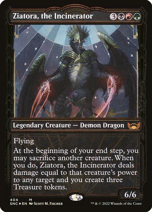Ziatora, the Incinerator - Streets of New Capenna Mythic Card