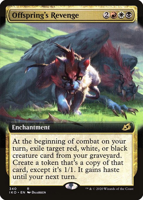 Offspring's Revenge - Ikoria: Lair of Behemoths Rare Card