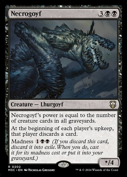 Necrogoyf - Modern Horizons 3 Commander Rare Card