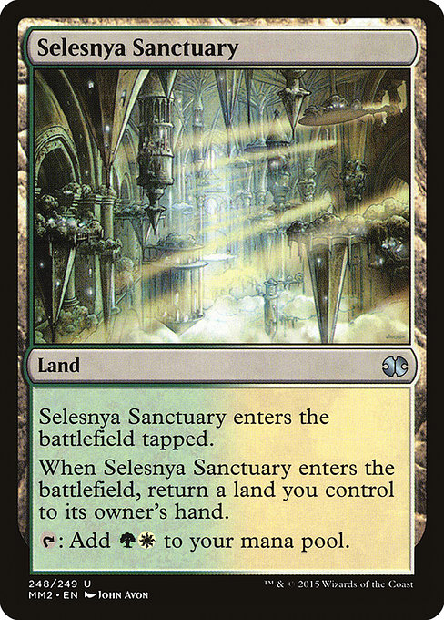 Selesnya Sanctuary - Modern Masters 2015 Uncommon Card