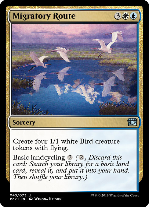 Migratory Route - Treasure Chest Uncommon Card