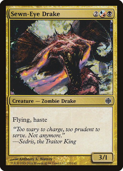 Sewn-Eye Drake - Alara Reborn Common Card