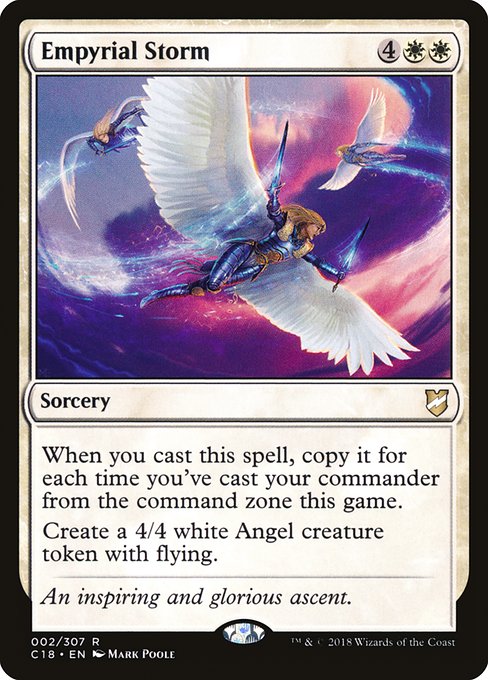 Empyrial Storm - Commander 2018 Rare Card