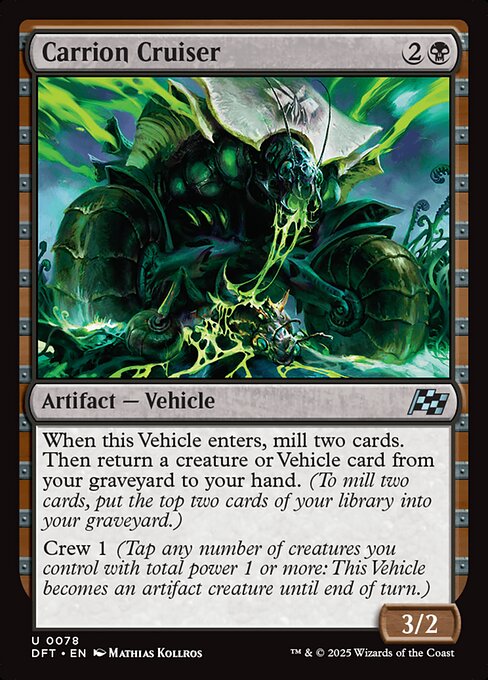 Carrion Cruiser - Aetherdrift Uncommon Card