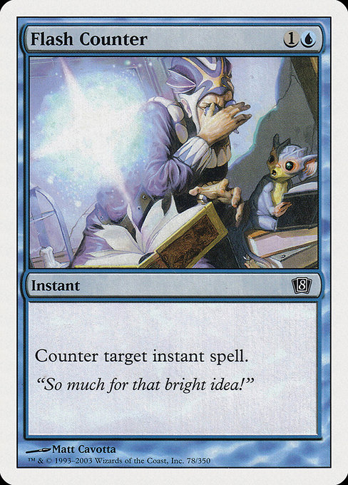 Flash Counter - Eighth Edition Common Card