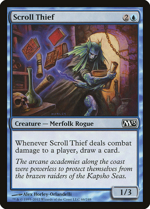 Scroll Thief - Magic 2013 Common Card