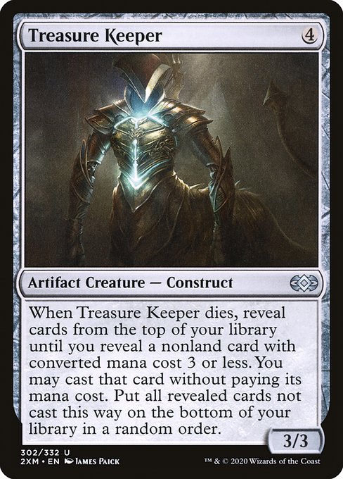 Treasure Keeper - Double Masters Uncommon Card