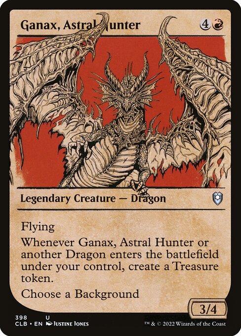 Ganax, Astral Hunter - Commander Legends: Battle for Baldur's Gate Uncommon Card