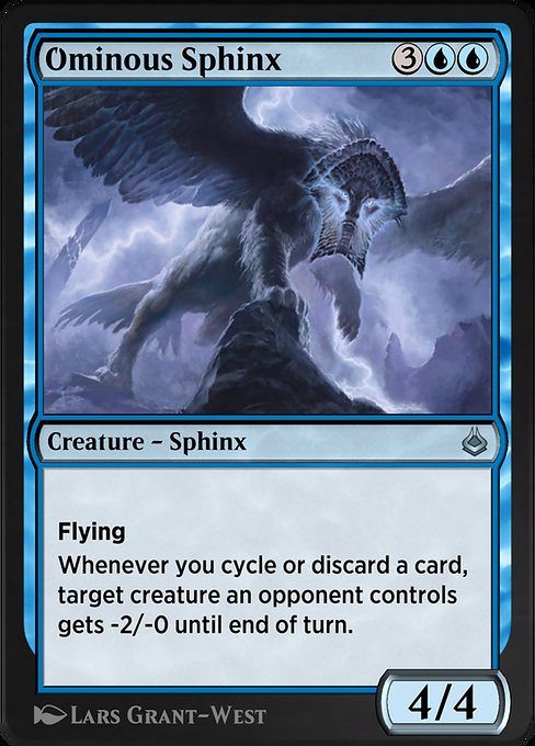 Ominous Sphinx - Amonkhet Remastered Uncommon Card