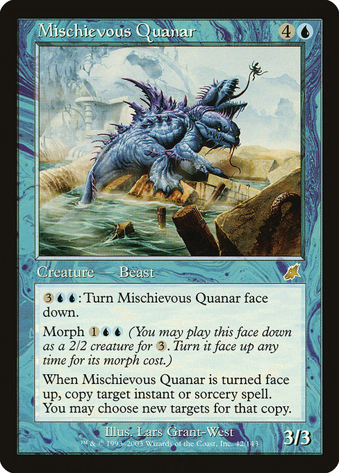 Mischievous Quanar - Scourge Rare Card
