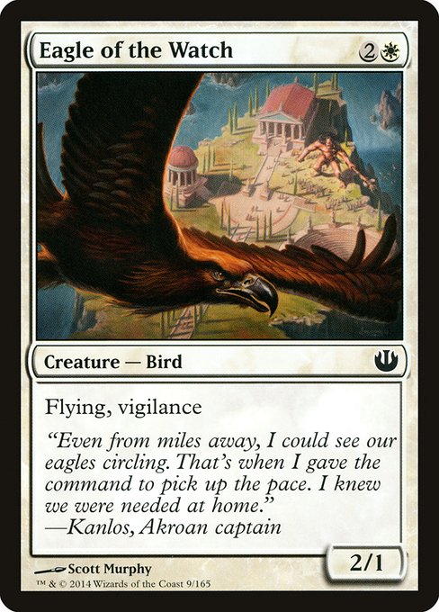 Eagle of the Watch - Journey into Nyx Common Card