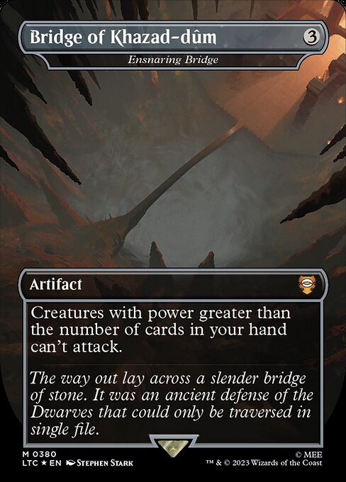 Ensnaring Bridge - Tales of Middle-earth Commander Mythic Card