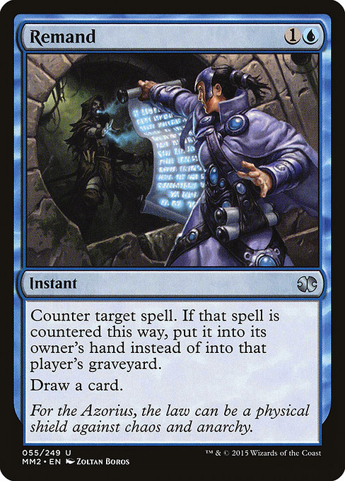Remand - Modern Masters 2015 Uncommon Card