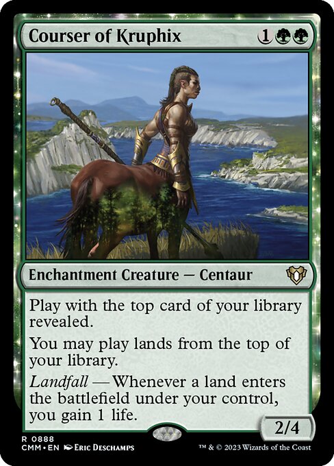 Courser of Kruphix - Commander Masters Rare Card
