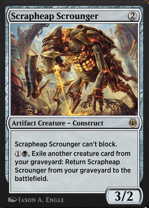 Scrapheap Scrounger - Kaladesh Remastered Rare Card
