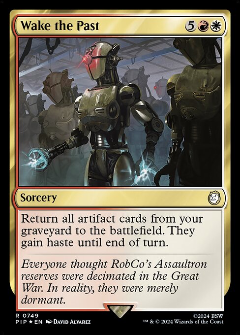 Wake the Past - Fallout Rare Card