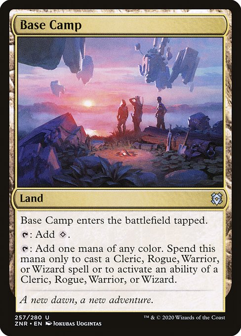 Base Camp - Zendikar Rising Uncommon Card