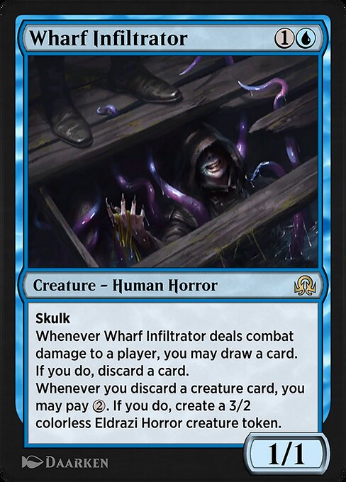Wharf Infiltrator - Shadows over Innistrad Remastered Rare Card