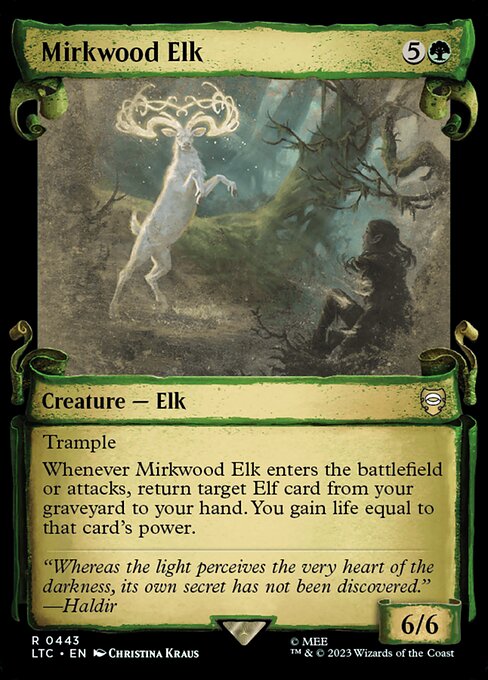 Mirkwood Elk - Tales of Middle-earth Commander Rare Card