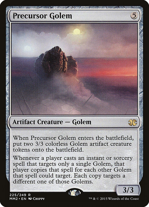Precursor Golem - Modern Masters 2015 Rare Card